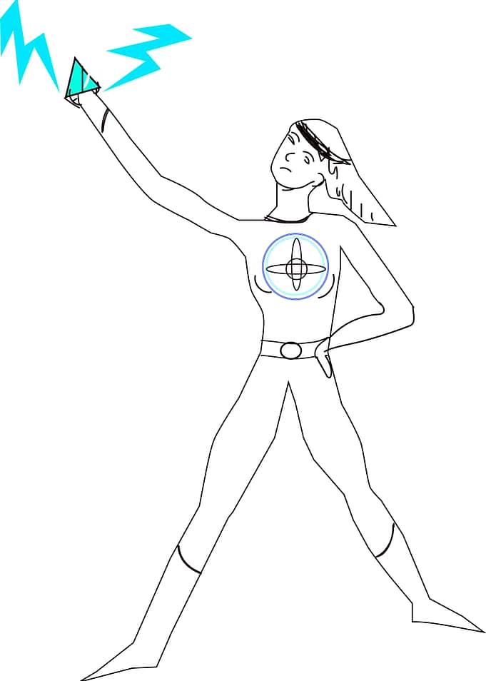 Atomic girl hero