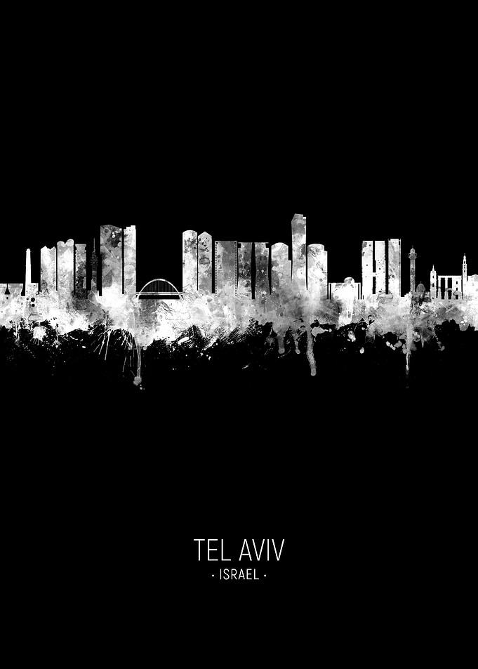 Tel Aviv Israel Skyline