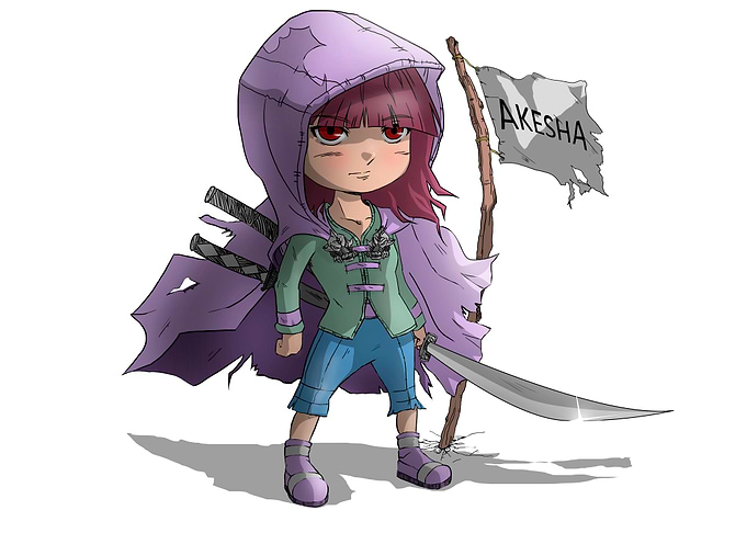 Akesha Dragon Blade