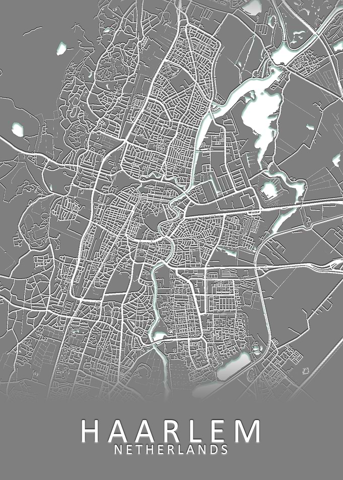 Haarlem Netherlands Map