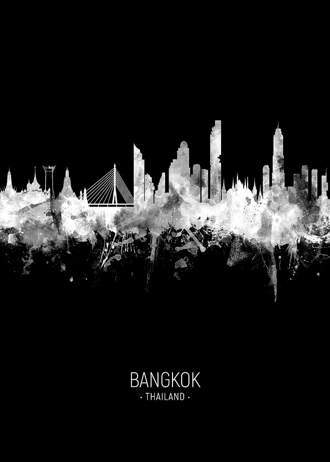 Bangkok Thailand Skyline