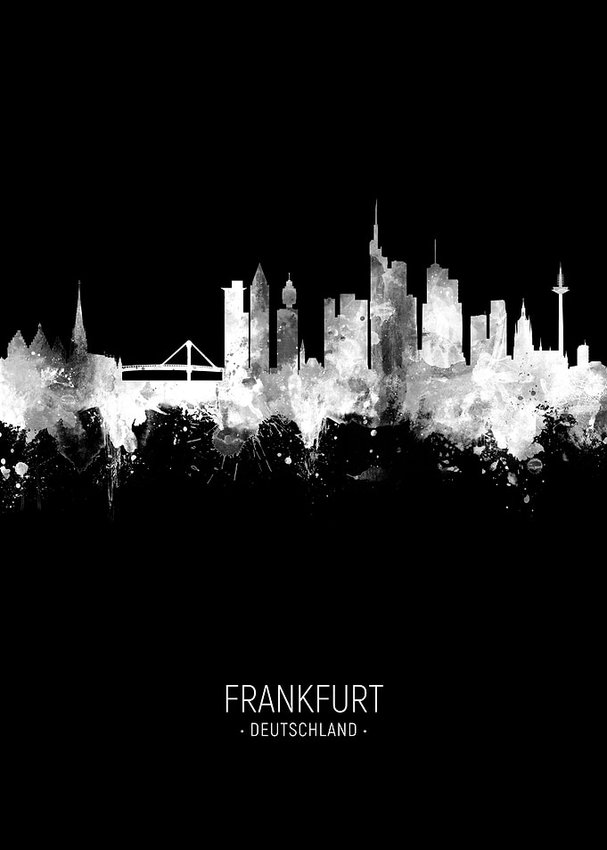 Frankfurt Germany Skyline