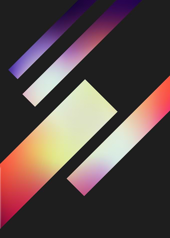 Abstract gradient lines