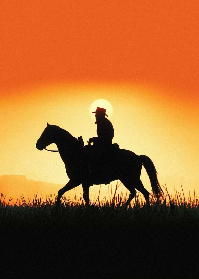 cowboy riding