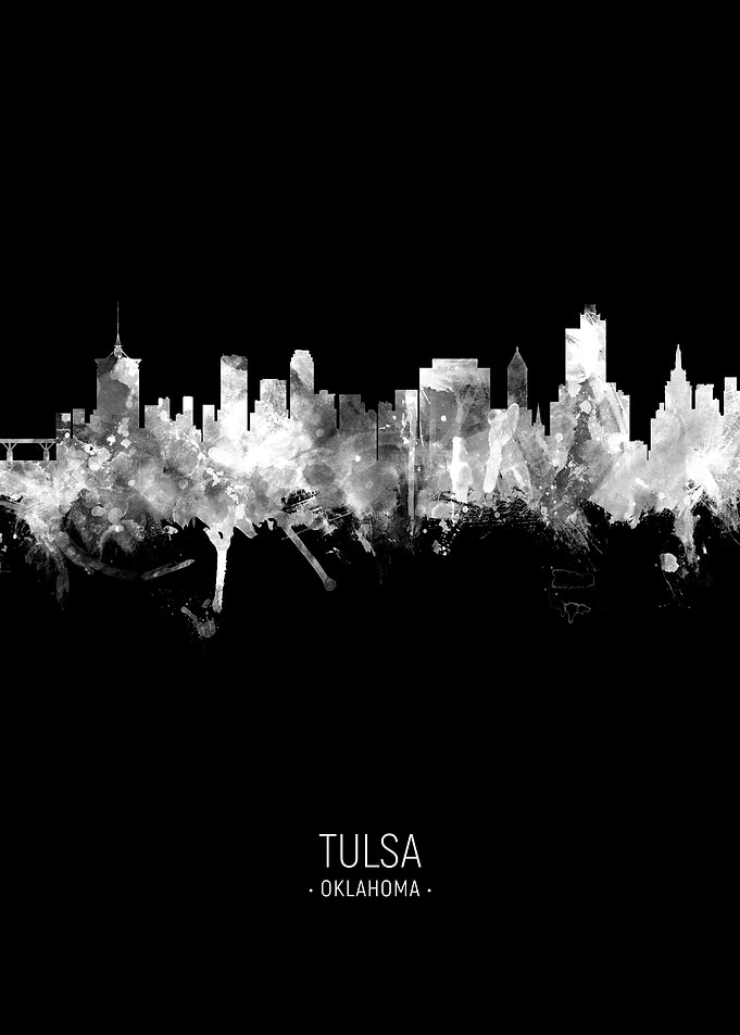 Tulsa Oklahoma Skyline