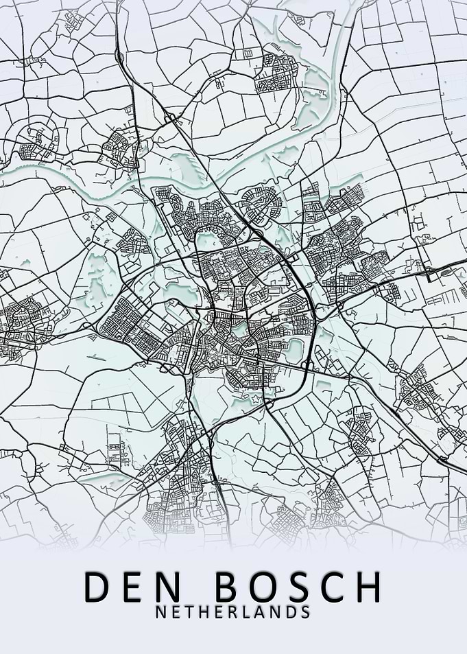 Den Bosch Netherlands Map
