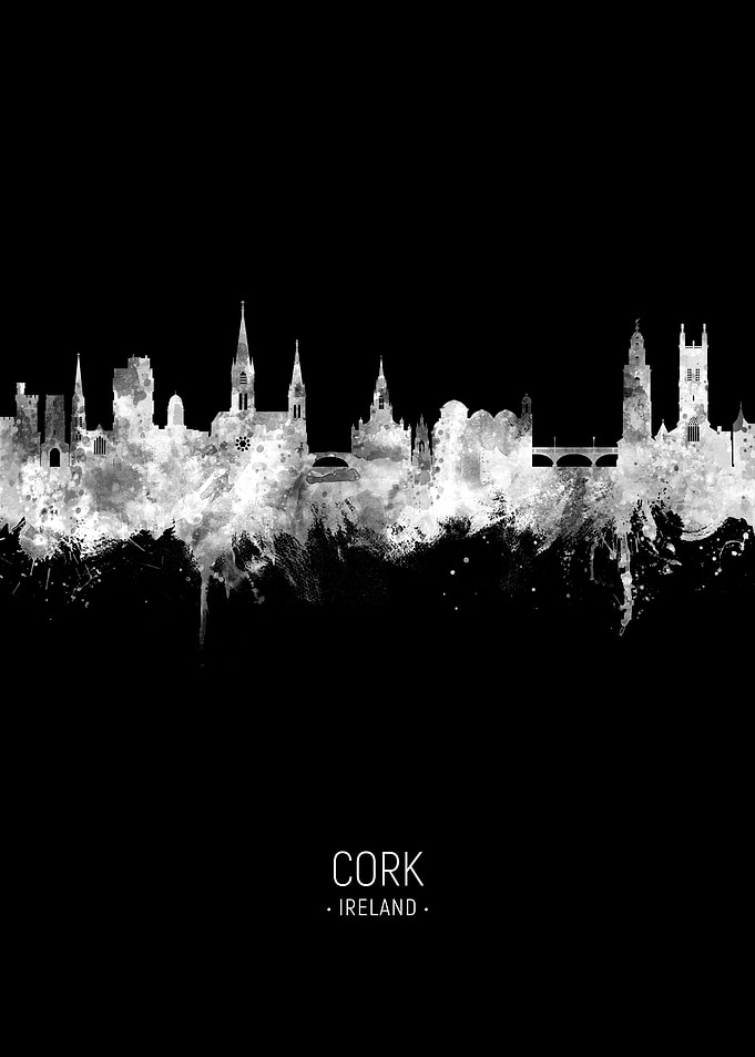 Cork Ireland Skyline