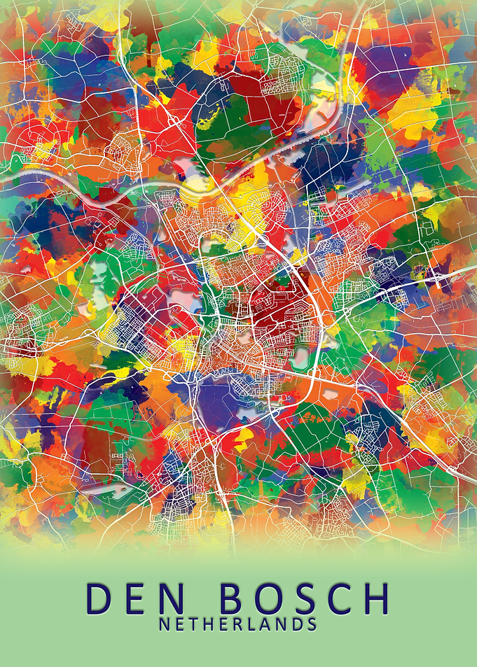 Den Bosch Netherlands Map