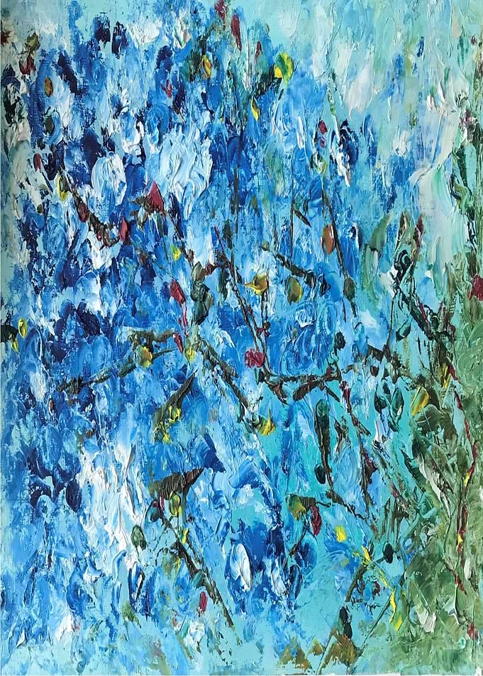 Blossoms Blue