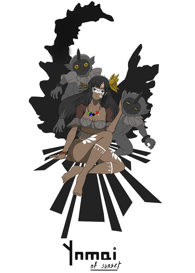 Ynmai of sunset