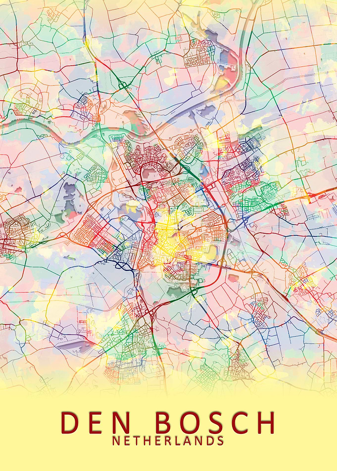 Den Bosch Netherlands Map