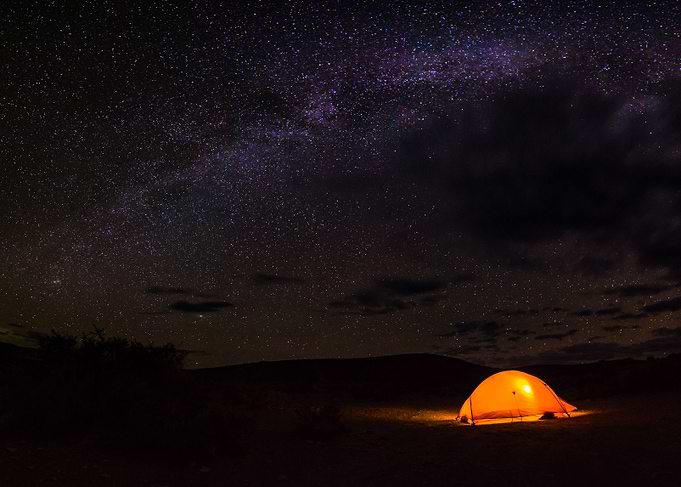 Milky way in Nevada