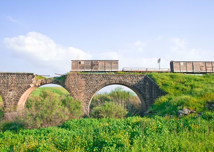 bridge over Jordan river