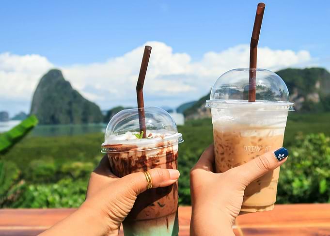 Refreshing cool drinks