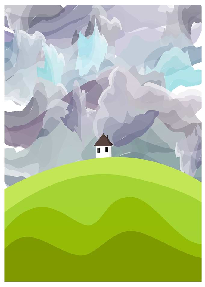 house on the mountain