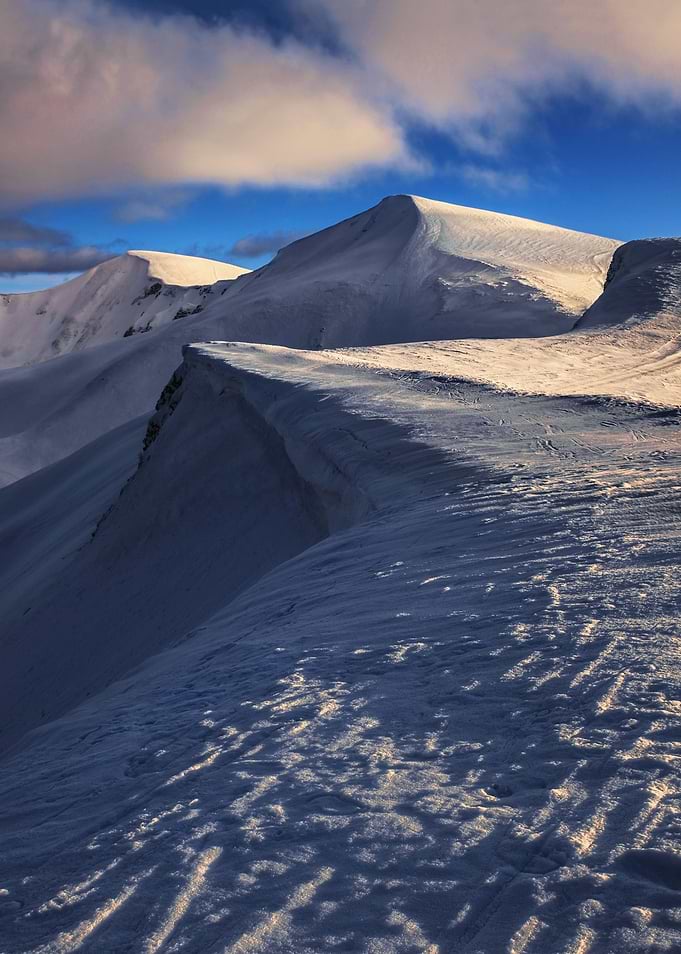Just winter mountains