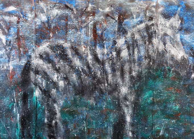 snow zebra