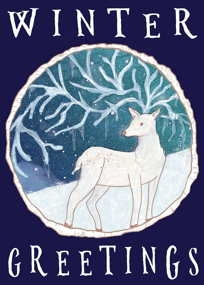 Icicle Winter Reindeer