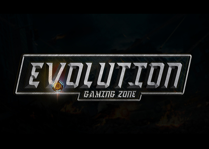 Solid EVOLUTION text