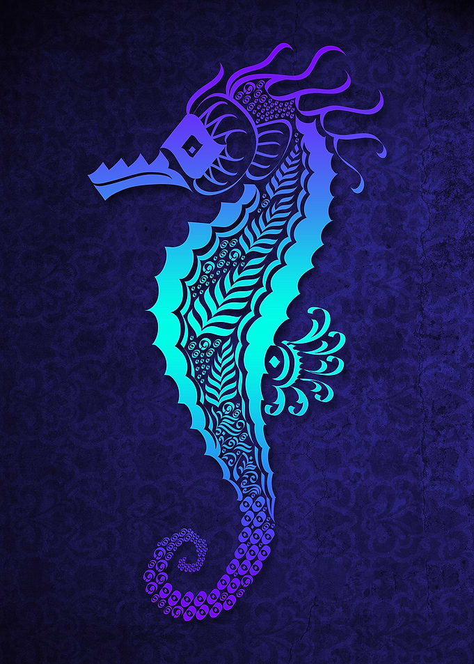 Shiny Seahorse