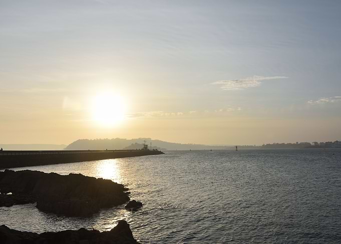sea sunset