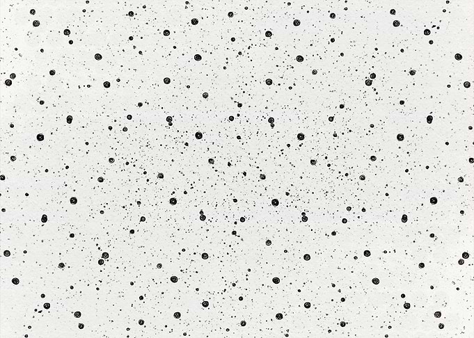 Pencil Polka dot abstract