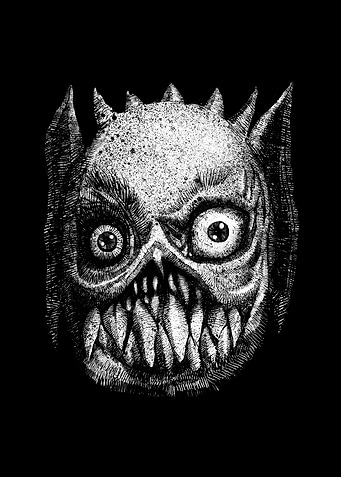 Monster Face 001
