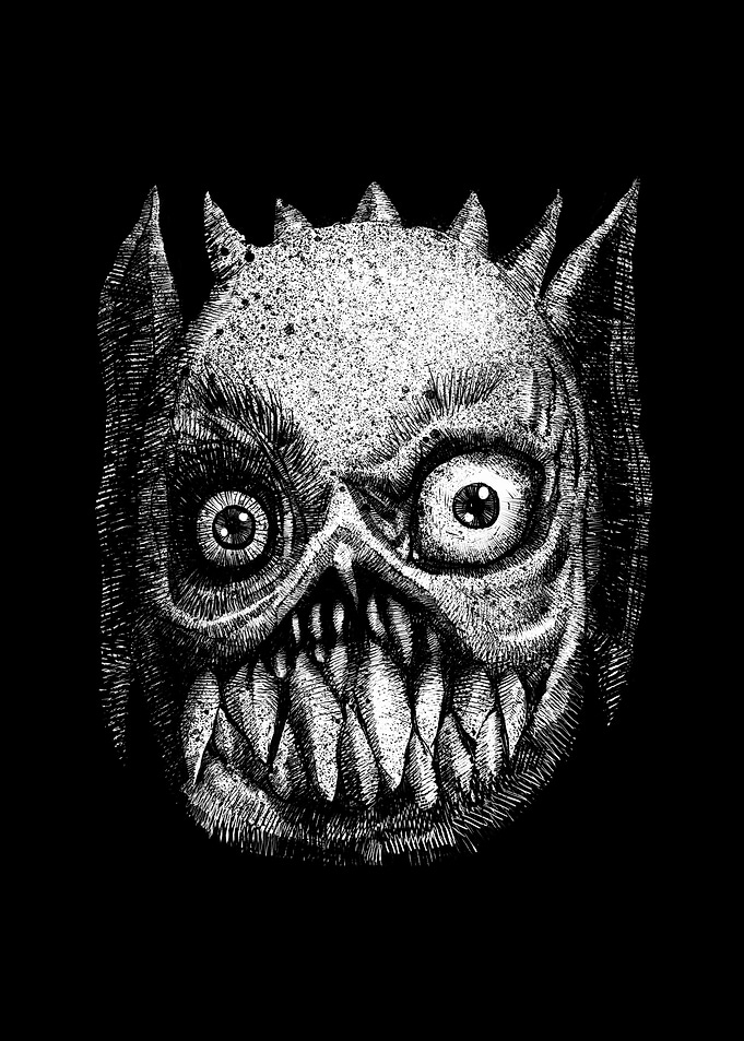 Monster Face 001