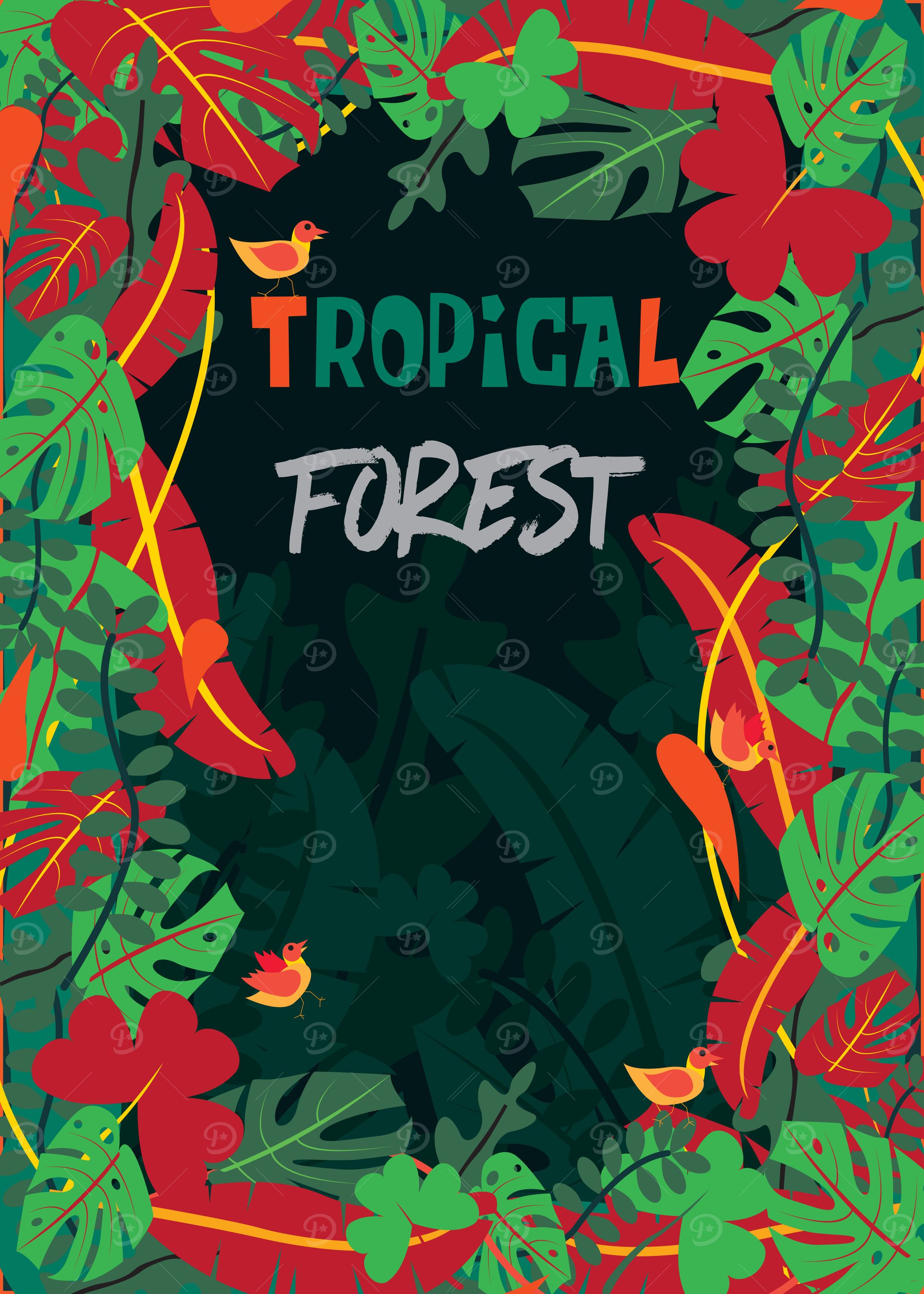 tropical illustration