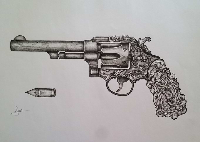 Revolver Ornamental