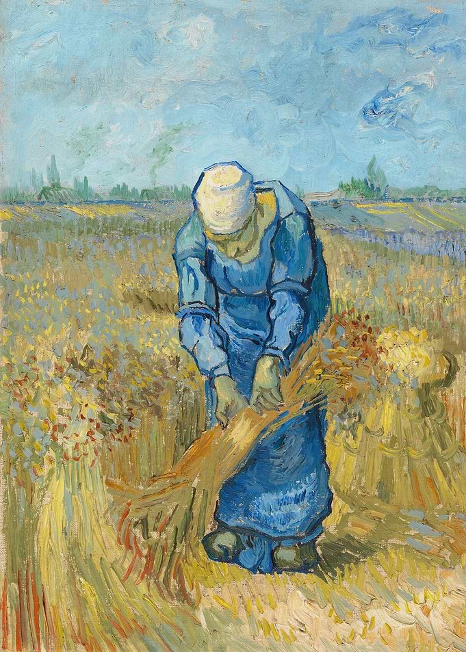 Woman Binding Sheaves