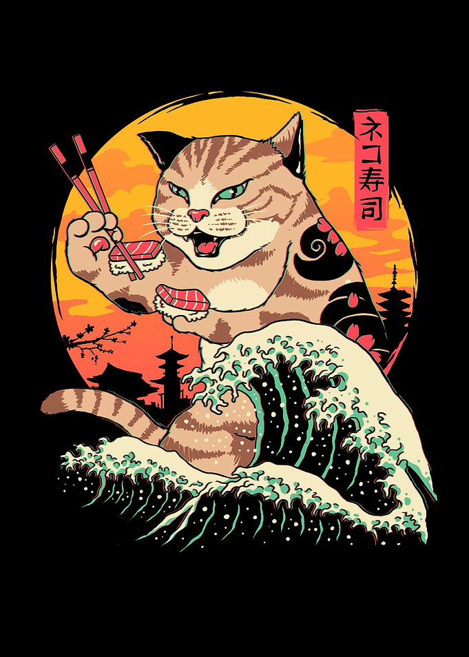 Neko Sushi Wave