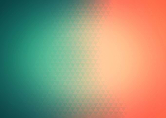 Orange blue painting