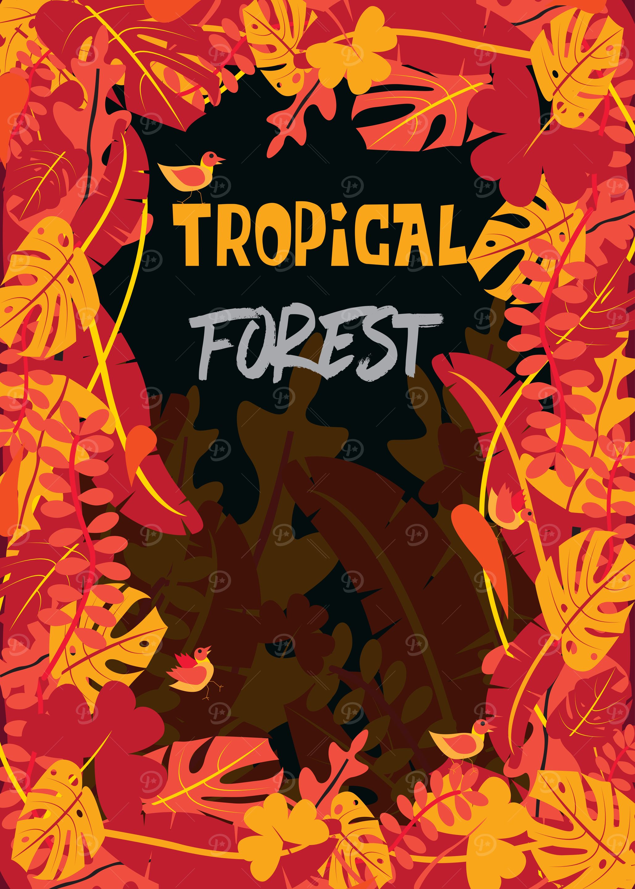 tropical illustration