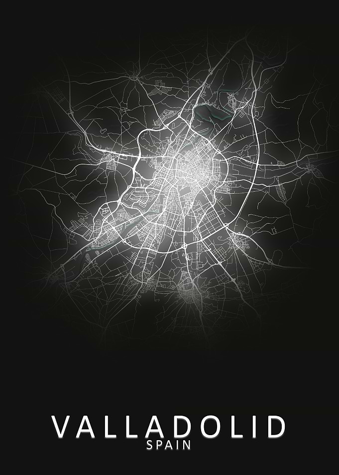 Valladolid Spain City Map