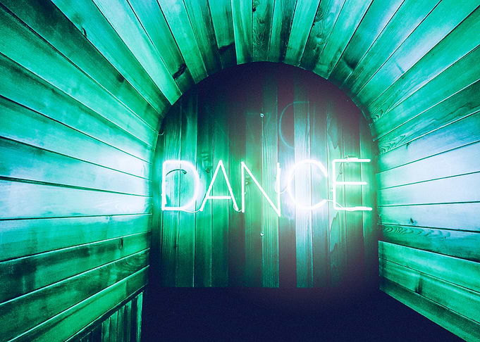 Dance Neon Sign