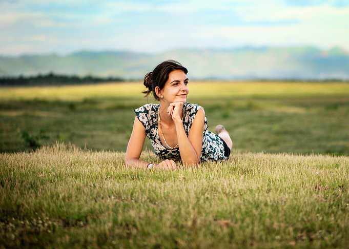 Young Woman Relaxing