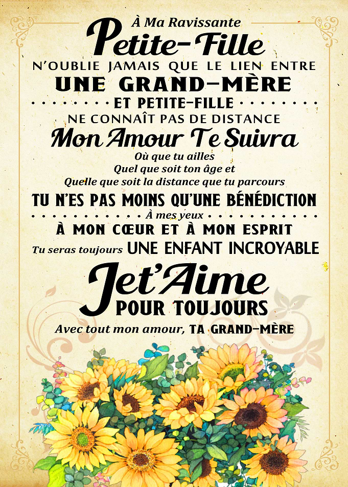 sunflower poster