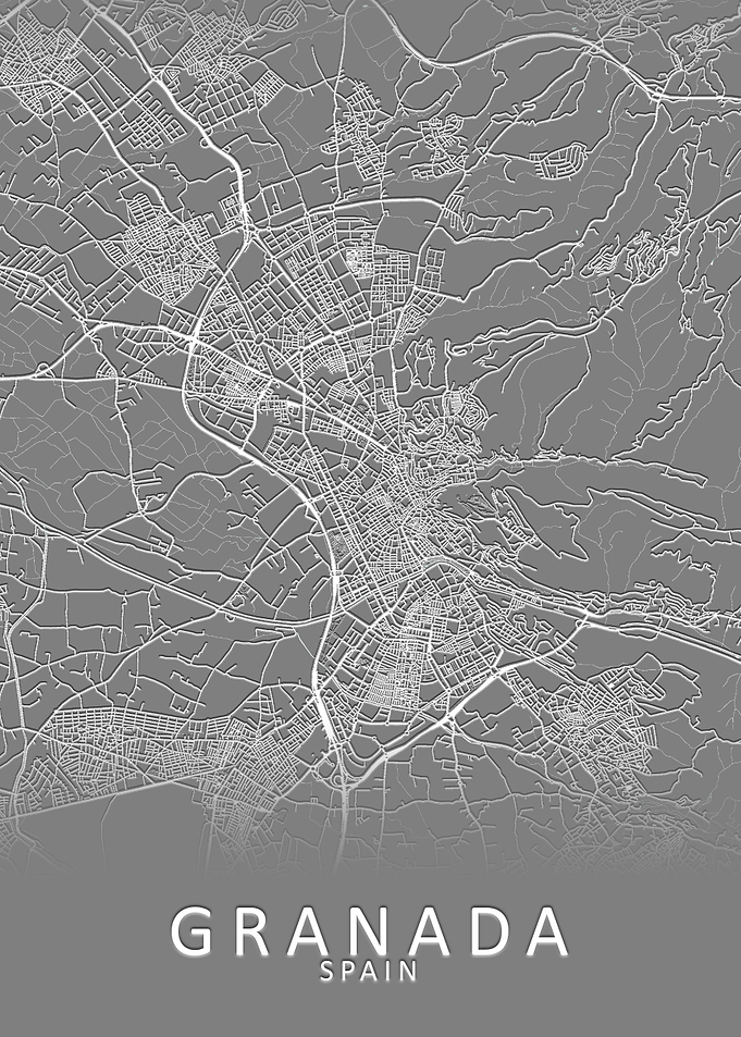Granada Spain City Map
