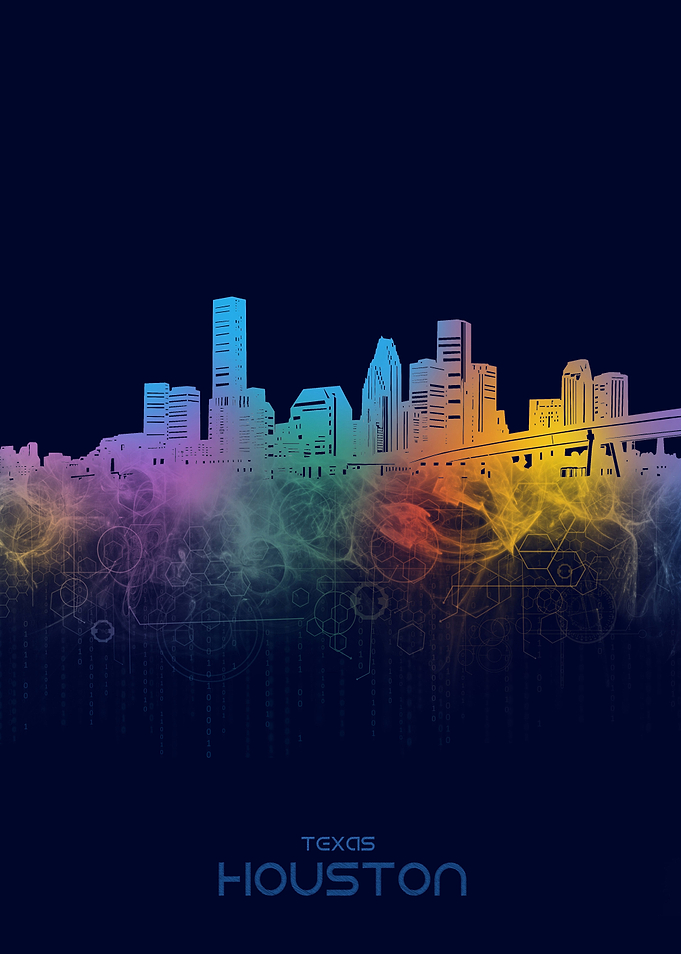 houston skyline cyber