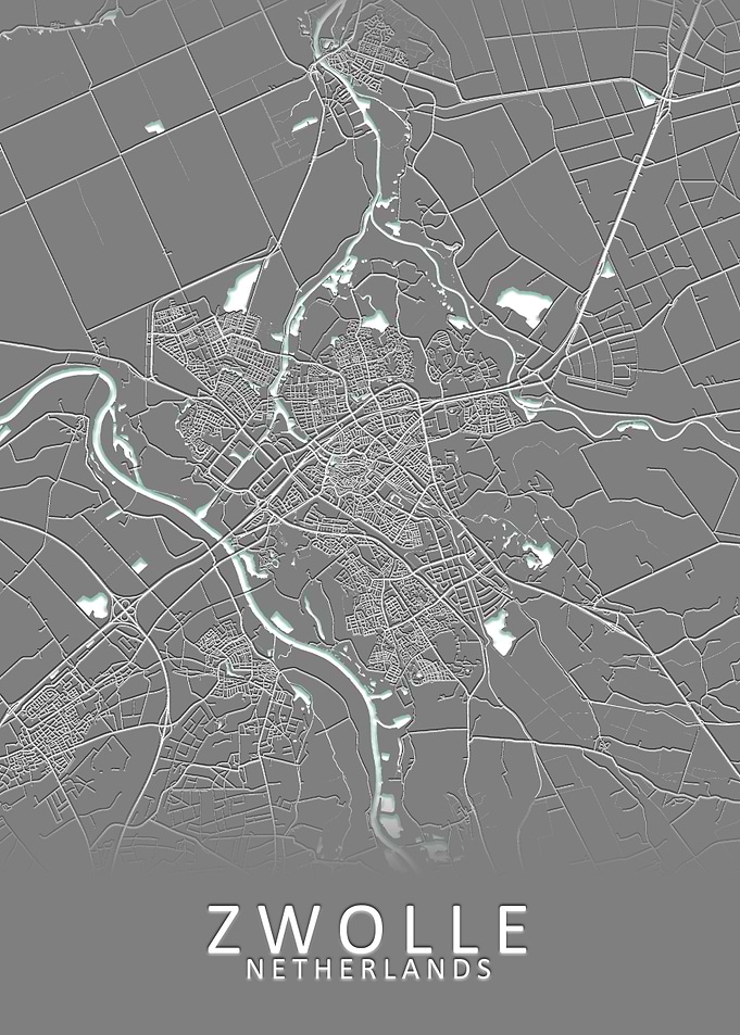 Zwolle Netherlands Map