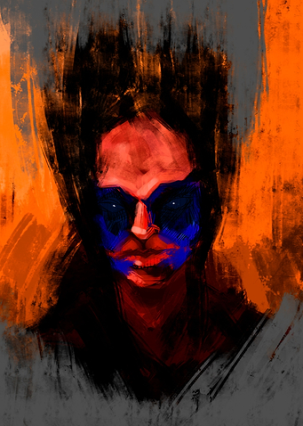 Orange Face