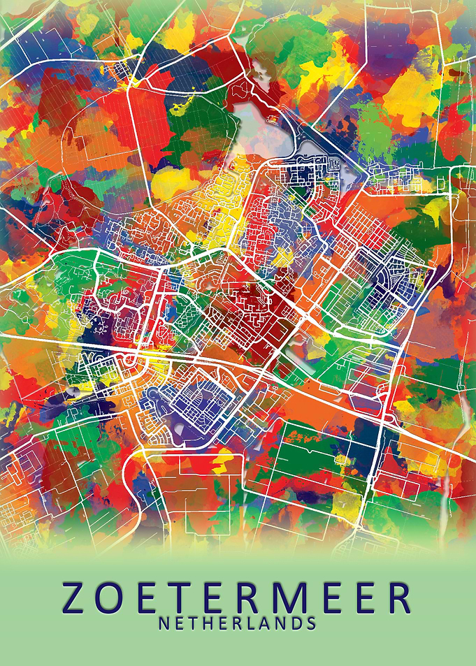 Zoetermeer Netherlands Map