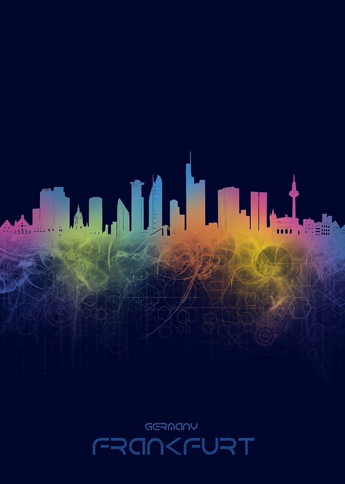frankfurt skyline cyber