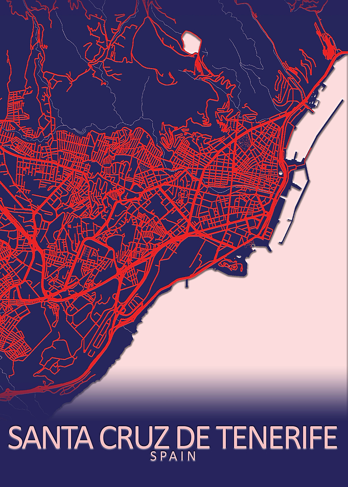 Santa Cruz de Tenerife Map
