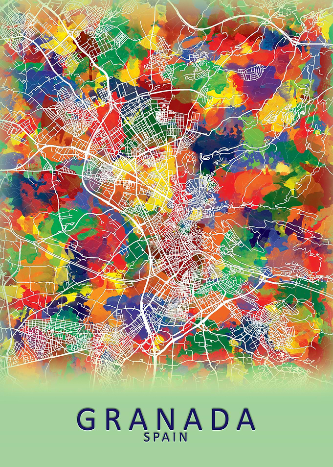 Granada Spain City Map