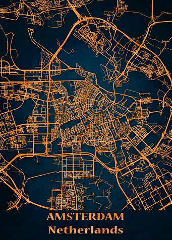 city map Amsterdam