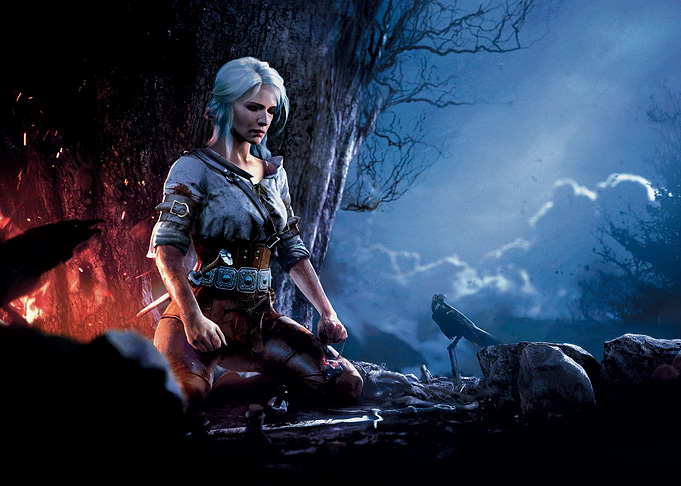 Meditating Ciri
