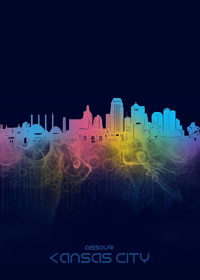 kansas city skyline cyber