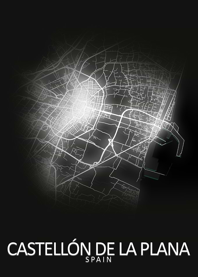 Castellon Spain City Map